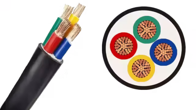 Cáp điện mềm VCm/VVR-Cu/PVC 4x